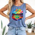 Colorful Baseball Field Home Run Baseball Player Fans Comfort Colors Tank Top Blue Jean Colorful Baseball Field Home Run Baseball Player Fans Comfort Colors Tank Top Blue Jean