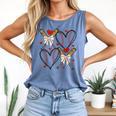 Coquette Bow XOXO Baseball Lover Heart Valentine Game Day Comfort Colors Tank Top Blue Jean Coquette Bow XOXO Baseball Lover Heart Valentine Game Day Comfort Colors Tank Top Blue Jean