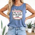 Cute Baseball Mom My Heart On That Field Sister Girl Toddler Comfort Colors Tank Top Blue Jean Cute Baseball Mom My Heart On That Field Sister Girl Toddler Comfort Colors Tank Top Blue Jean