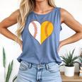 Cute Love Baseball Fast Pitch Softball Heart Baseball Mom Comfort Colors Tank Top Blue Jean Cute Love Baseball Fast Pitch Softball Heart Baseball Mom Comfort Colors Tank Top Blue Jean
