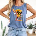 Drippy Pizza Baseball Slice Cartoon Sports Food Comfort Colors Tank Top Blue Jean Drippy Pizza Baseball Slice Cartoon Sports Food Comfort Colors Tank Top Blue Jean