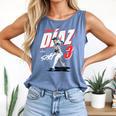 Edwin Diaz Los Angeles D Baseball Players MLBEDD204M Comfort Colors Tank Top Blue Jean Edwin Diaz Los Angeles D Baseball Players MLBEDD204M Comfort Colors Tank Top Blue Jean
