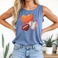 Football Basketball Baseball Heart Valentine Boys Men Kid Comfort Colors Tank Top Blue Jean Football Basketball Baseball Heart Valentine Boys Men Kid Comfort Colors Tank Top Blue Jean