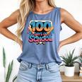 Happy 100 Days Of School Baseball Drip For Kids Teachers Comfort Colors Tank Top Blue Jean Happy 100 Days Of School Baseball Drip For Kids Teachers Comfort Colors Tank Top Blue Jean