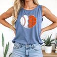 Heart 67 Meme Baseball Basketball Pocket Valentine's Day Tee Comfort Colors Tank Top Blue Jean