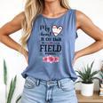 My Heart Is On That Field Ball Gigi Baseball Mom Comfort Colors Tank Top Blue Jean My Heart Is On That Field Ball Gigi Baseball Mom Comfort Colors Tank Top Blue Jean