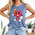 Heart Play Baseball Valentine's Day Teens Boys Girls Kids Comfort Colors Tank Top Blue Jean Heart Play Baseball Valentine's Day Teens Boys Girls Kids Comfort Colors Tank Top Blue Jean