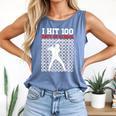 I Hit 100 Days Of School Baseball 100 Day Of School Comfort Colors Tank Top Blue Jean I Hit 100 Days Of School Baseball 100 Day Of School Comfort Colors Tank Top Blue Jean