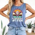 I'm Not Just His Mom Baseball Moms Baseball Mothers Comfort Colors Tank Top Blue Jean