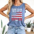 I'm Not Yelling This Is Just My Baseball Mom Voice Sport Comfort Colors Tank Top Blue Jean I'm Not Yelling This Is Just My Baseball Mom Voice Sport Comfort Colors Tank Top Blue Jean