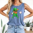 Leprechaun Playing Baseball St Patricks Day Sport Boys Comfort Colors Tank Top Blue Jean Leprechaun Playing Baseball St Patricks Day Sport Boys Comfort Colors Tank Top Blue Jean