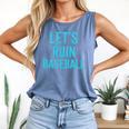 Let's Ruin Baseball Baseball Humor Sarcastic Baseball Premium Tri-Blend Comfort Colors Tank Top Blue Jean Let's Ruin Baseball Baseball Humor Sarcastic Baseball Premium Tri-Blend Comfort Colors Tank Top Blue Jean