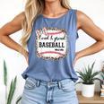 Loud & Proud Baseball Mom Women Comfort Colors Tank Top Blue Jean Loud & Proud Baseball Mom Women Comfort Colors Tank Top Blue Jean