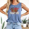 Loud Proud Mawmaw Baseball Mom Mama Comfort Colors Tank Top Blue Jean