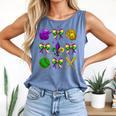 Mardi Gras Baseball Coquette Bow Fat Tuesday Parade Girls Comfort Colors Tank Top Blue Jean Mardi Gras Baseball Coquette Bow Fat Tuesday Parade Girls Comfort Colors Tank Top Blue Jean