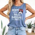 Moms Against White Baseball Pants For a Baseball Mom Comfort Colors Tank Top Blue Jean Moms Against White Baseball Pants For a Baseball Mom Comfort Colors Tank Top Blue Jean