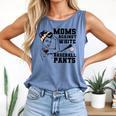 Moms Against White Baseball Pants Funny Baseball Mom Comfort Colors Tank Top Blue Jean Moms Against White Baseball Pants Funny Baseball Mom Comfort Colors Tank Top Blue Jean