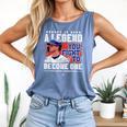 Nobody Is Born A Legend Pete Crow Armstrong Chicago Baseball Comfort Colors Tank Top Blue Jean
