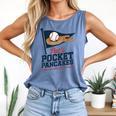 Pat's Pocket Pancakes Flag Baseball On Pancake Comfort Colors Tank Top Blue Jean Pat's Pocket Pancakes Flag Baseball On Pancake Comfort Colors Tank Top Blue Jean