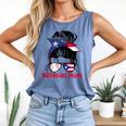 Puerto Rico Baseball Mom Messy Bun Boricua Comfort Colors Tank Top Blue Jean Puerto Rico Baseball Mom Messy Bun Boricua Comfort Colors Tank Top Blue Jean