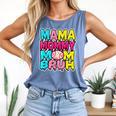 Retro Mama Mommy Mom Bruh Baseball Women Girls Comfort Colors Tank Top Blue Jean Retro Mama Mommy Mom Bruh Baseball Women Girls Comfort Colors Tank Top Blue Jean