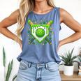 St Patrick Day Baseball Drip Ice Cream Boys Men Comfort Colors Tank Top Blue Jean St Patrick Day Baseball Drip Ice Cream Boys Men Comfort Colors Tank Top Blue Jean
