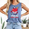 Stealing Hearts And Bases Baseball Player Valentine's Day Comfort Colors Tank Top Blue Jean Stealing Hearts And Bases Baseball Player Valentine's Day Comfort Colors Tank Top Blue Jean