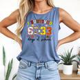 I Survived 6733 Days Baseball Football Softball 100 Days Comfort Colors Tank Top Blue Jean I Survived 6733 Days Baseball Football Softball 100 Days Comfort Colors Tank Top Blue Jean