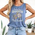 That's My Grandson Out There Jersey Number 55 Baseball Comfort Colors Tank Top Blue Jean That's My Grandson Out There Jersey Number 55 Baseball Comfort Colors Tank Top Blue Jean