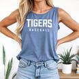 Tigers Baseball Inspired Comfort Colors Tank Top Blue Jean Tigers Baseball Inspired Comfort Colors Tank Top Blue Jean