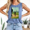 Tung Tung Tung Sahur Baseball Meme Comfort Colors Tank Top Blue Jean Tung Tung Tung Sahur Baseball Meme Comfort Colors Tank Top Blue Jean