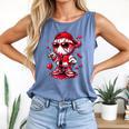 Valentines Day Baseball Drip Ice Cream For Boys Kids Teens Comfort Colors Tank Top Blue Jean