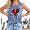 Valentines Day Baseball Heart Bat Sunglasses Men Boys Kids Comfort Colors Tank Top Blue Jean Valentines Day Baseball Heart Bat Sunglasses Men Boys Kids Comfort Colors Tank Top Blue Jean