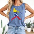 Venezuela Baseball Comfort Colors Tank Top Blue Jean