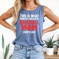 This Is What World's Greatest Baseball Mom Baseball Comfort Colors Tank Top Blue Jean This Is What World's Greatest Baseball Mom Baseball Comfort Colors Tank Top Blue Jean