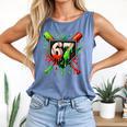 Xmas Baseball Six Seven 67 Meme Ice Cream Drip Men Women Comfort Colors Tank Top Blue Jean