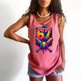 67 Meme Trendy Baseball Number 67 Player Six Seven Comfort Colors Tank Top Watermelon
