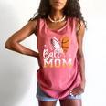 Ball Mom Heart Basketball Baseball Mom Premium Comfort Colors Tank Top Watermelon
