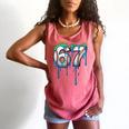 Baseball 67 Six Seven Gen Alpha Meme Blue Drip Boys Comfort Colors Tank Top Watermelon