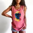 Baseball Catcher Mask Ice Cream Dripping Baseball Fan Boys Comfort Colors Tank Top Watermelon
