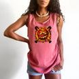 Baseball Drip Angry Lava Slime Ball Graphic Comfort Colors Tank Top Watermelon
