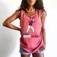 Make Baseball Great Again Donald Trump Baseball Comfort Colors Tank Top Watermelon