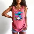 Baseball Ice Cream Drip 100 Days Of School Student Teacher Comfort Colors Tank Top Watermelon