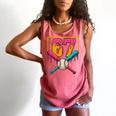 Baseball Ice Cream Drip Number 67 Player 67th Birthday Premium Tri-Blend Comfort Colors Tank Top Watermelon