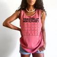 Baseball Mom Alphabet Comfort Colors Tank Top Watermelon