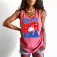 In My Baseball Mom Era Groovy Baseball Mother's Day US Flag Comfort Colors Tank Top Watermelon In My Baseball Mom Era Groovy Baseball Mother's Day US Flag Comfort Colors Tank Top Watermelon