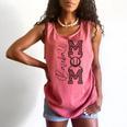 Baseball Mom Leopard Comfort Colors Tank Top Watermelon
