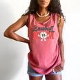Baseball Mom Retro Distressed Baseball Family Matching Comfort Colors Tank Top Watermelon