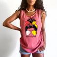 Baseball Mom Softball Mom Of Both Messy Bun Mother's Day Comfort Colors Tank Top Watermelon Baseball Mom Softball Mom Of Both Messy Bun Mother's Day Comfort Colors Tank Top Watermelon