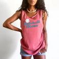 Baseball Mom Team Ball Sports Fan Raglan Baseball Tee Comfort Colors Tank Top Watermelon
